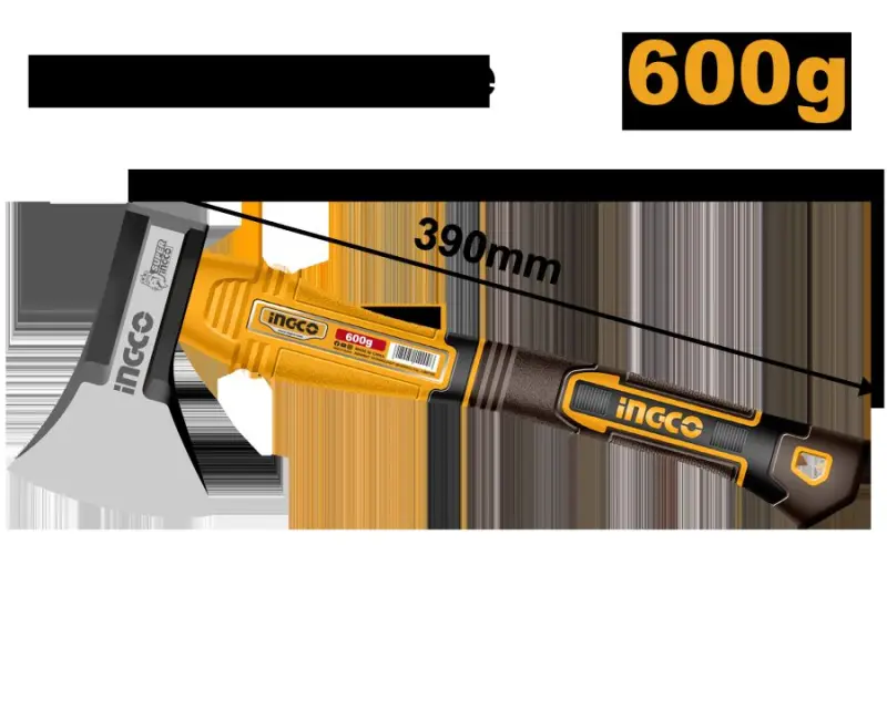 Топор Ingco 600гр HAX081600