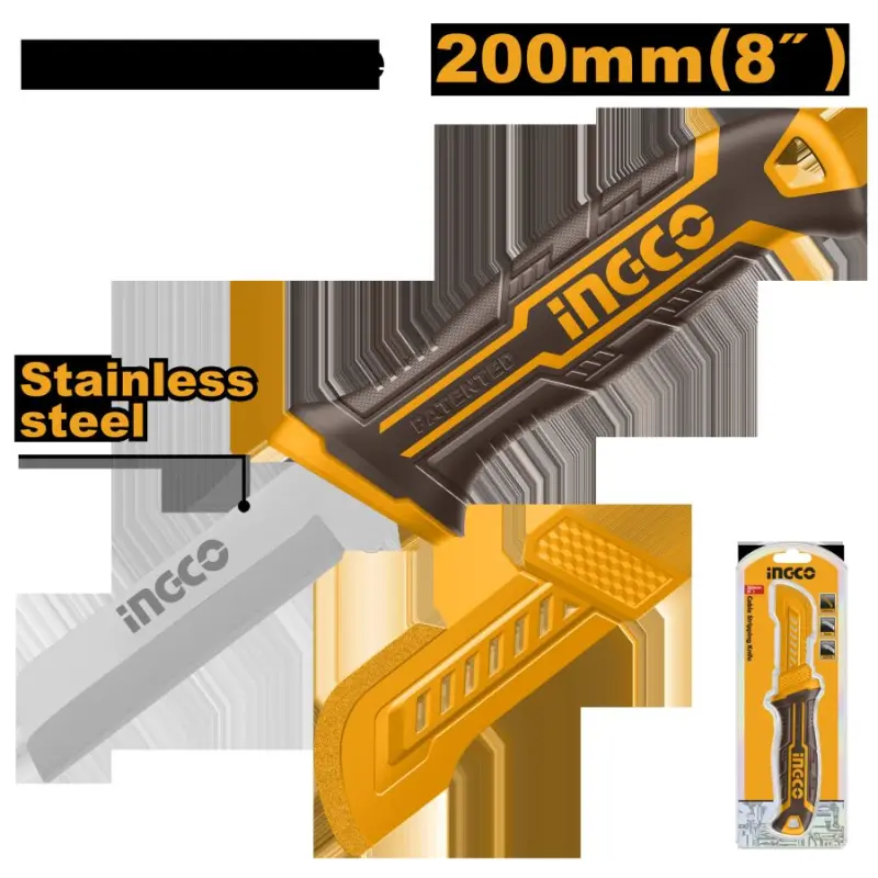 Ingco HPK82101 — нож для зачистки кабеля 200мм