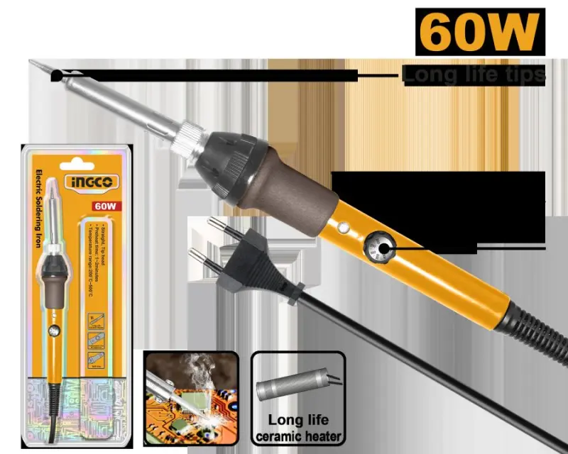 Паяльник электрический Ingco SI016831 60Вт с регулятором температуры