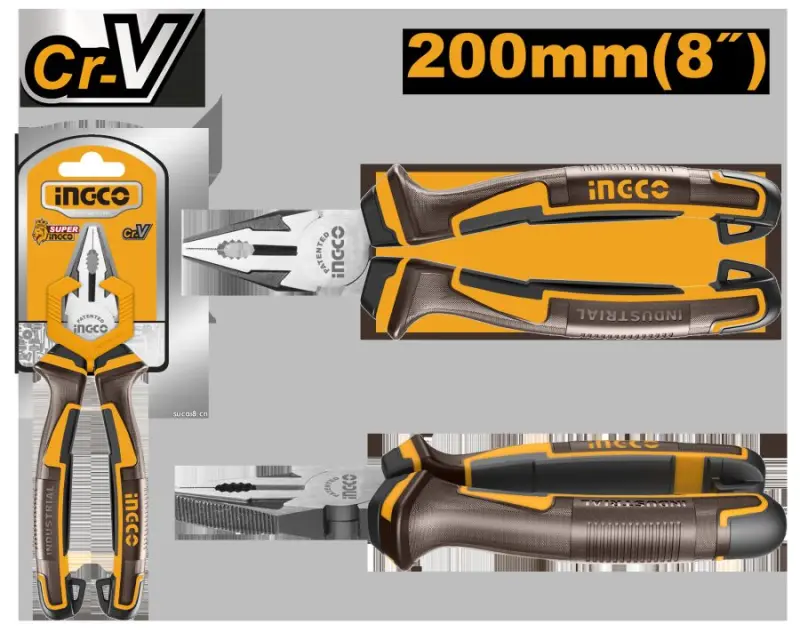 Ingco HCP28208 200 mm  kombinirlenen ýasy agyzly atazgy