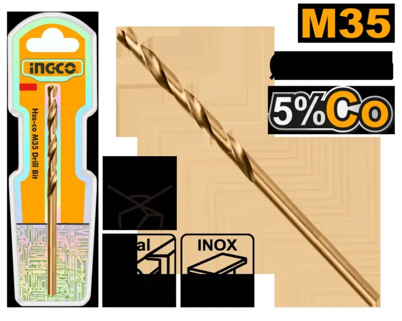 Ingco Сверло по металлу M35 HSS-CO 35 5%Co 11.0 мм DBT01131101