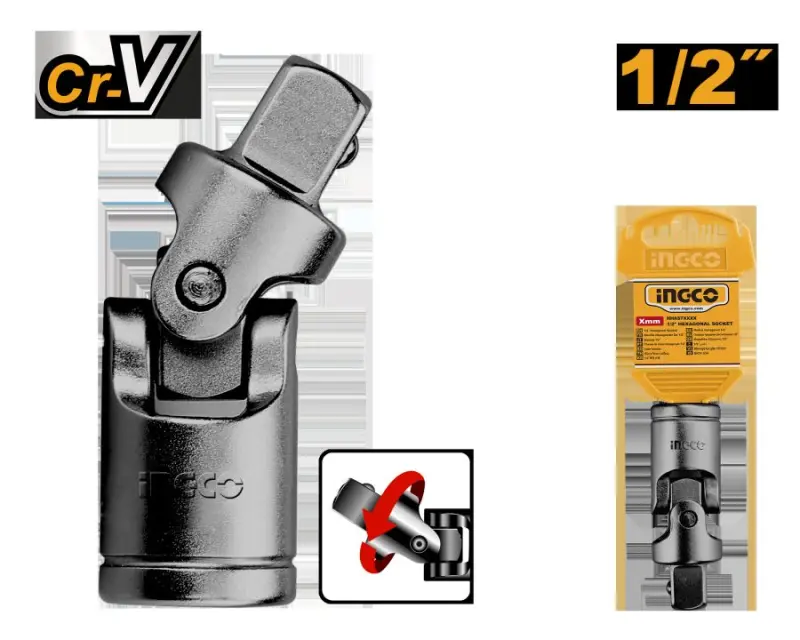 Шарнир карданный 1/2'' Ingco HHUJ1121