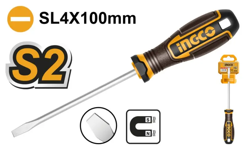 Ingco göni tornawik 4.0mm x 100mm HSDSL4100