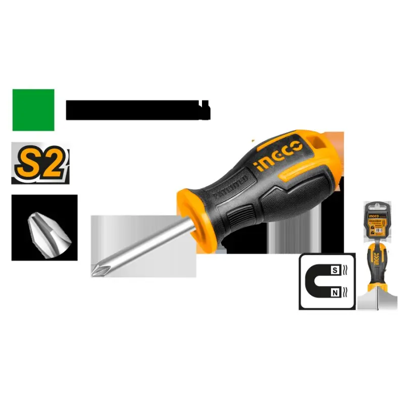 Ingco HS68PH2038 6.0mm x 38mm çarpaz tornavida