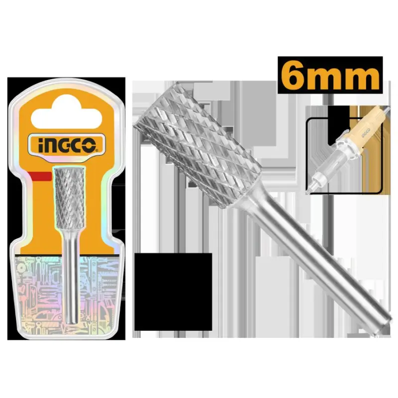 Ingco wolfram karbidli 6mm borfreza HRRC0601