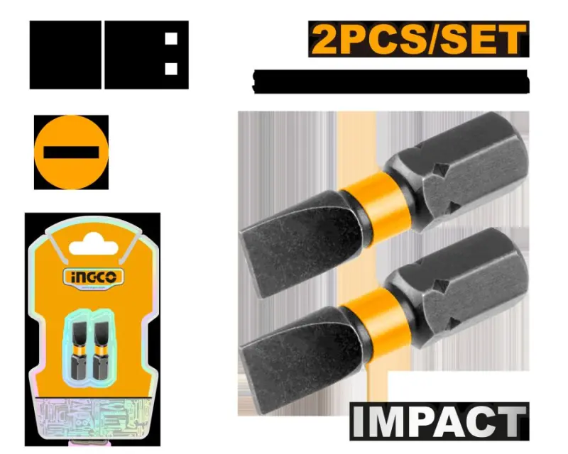 Ingco güýçli bitler 6x25mm 2 sany SDBIM71SL625