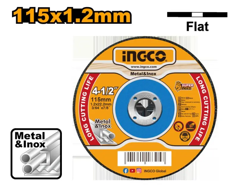 Ingco MCD121151 hünärmen metal kesiji disk