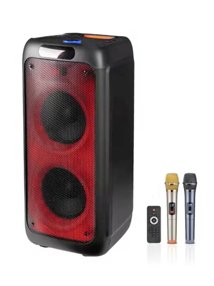 RX RX-12208 | Напольная аудиоколонка 2 MIC 12 дюймов
