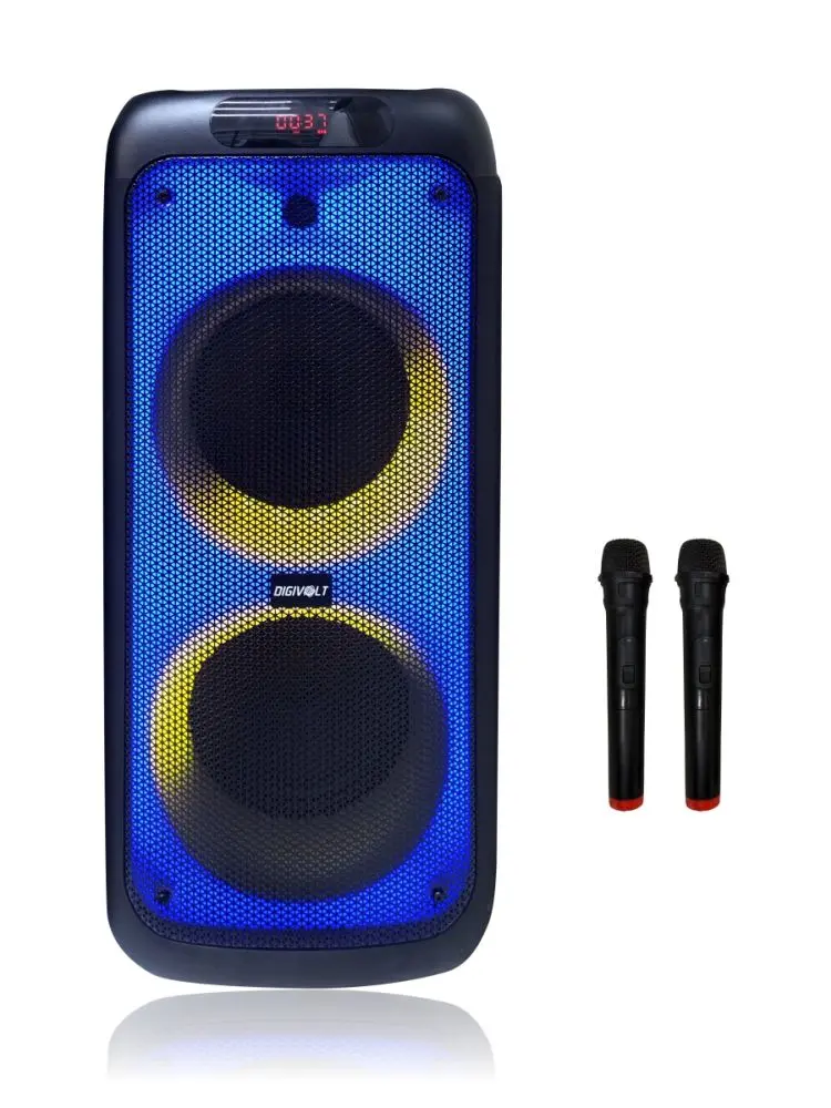 DIGIVOLT DG-1095A | Напольная акустическая система 8" 6800 Вт 2 микрофона