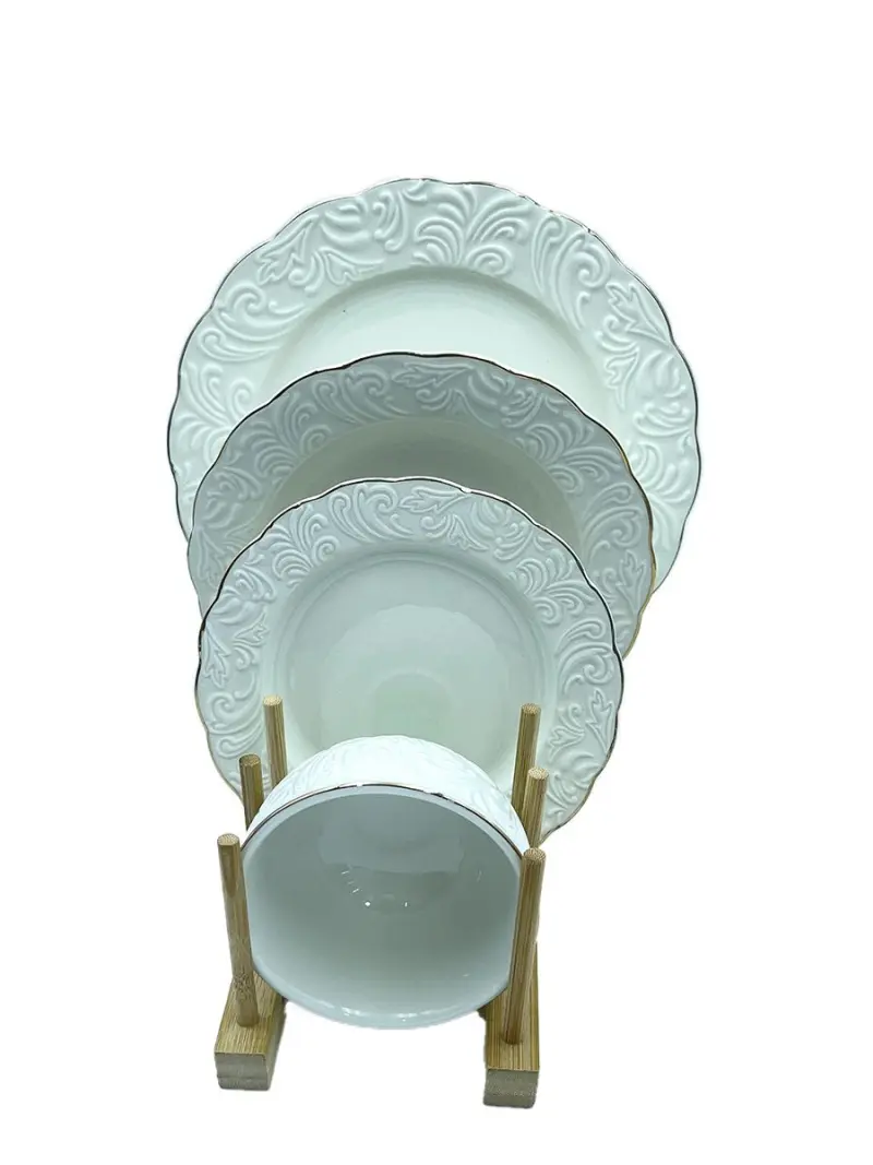 JE8623 JE8623-D9 | Dinner Set 24 pcs for 6 Persons White