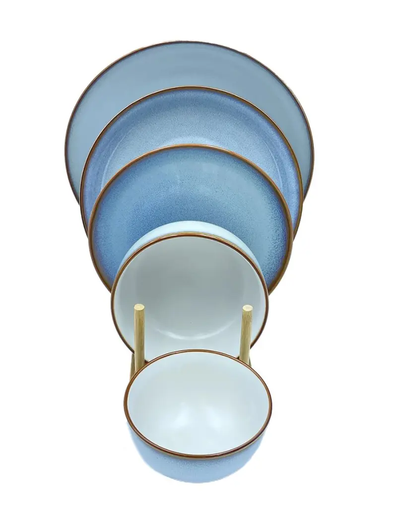 GZ GZ-05 | Dinner Set 30pcs for 6 Persons Blue