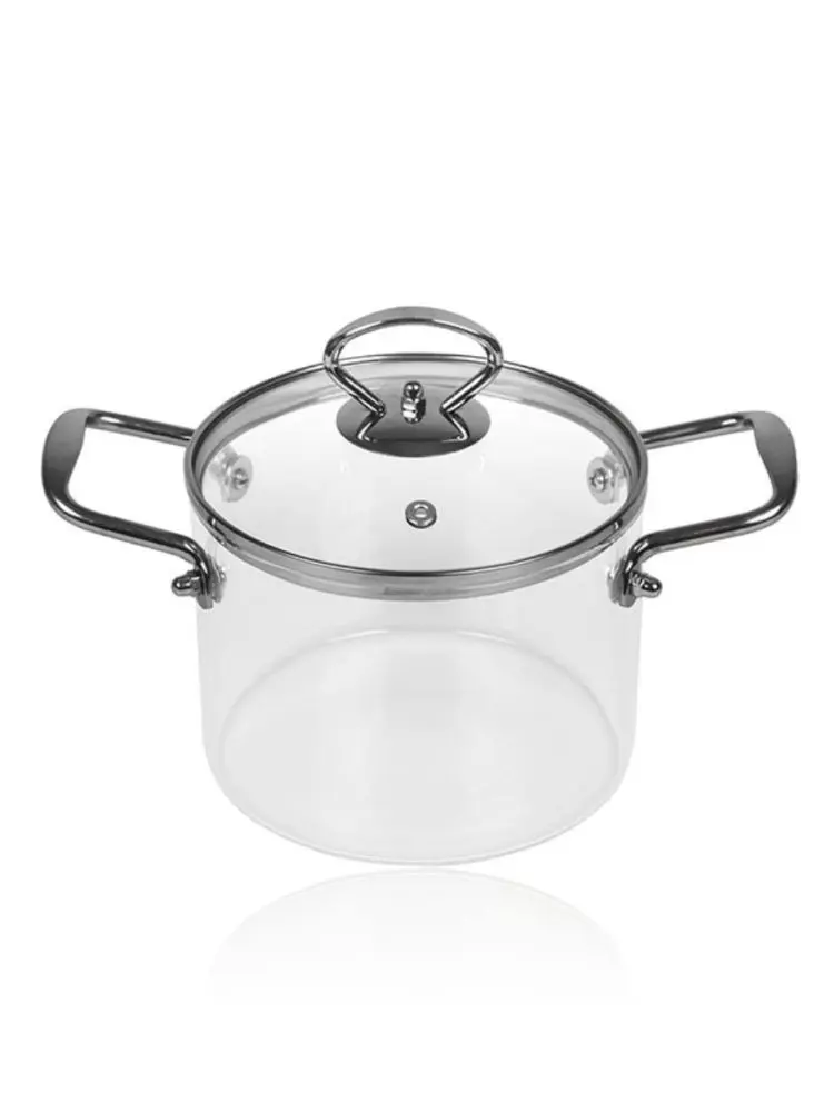 WZ-16-KS-JR55 | Стеклянная кастрюля с железными ручками