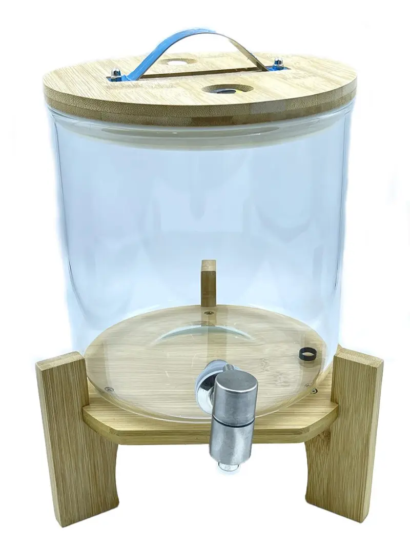 YLT YLT-1 | Beverage Dispenser 6L with Bamboo Stand