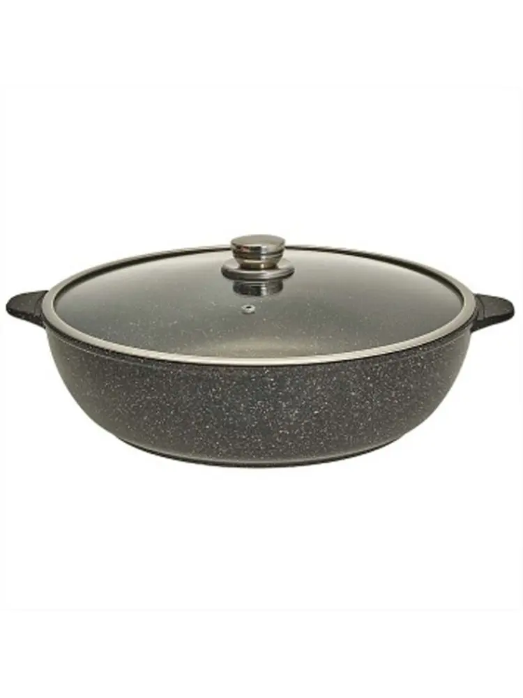 Uakeen VK-142 | Жаровня WOK с гранитным покрытием 32 см