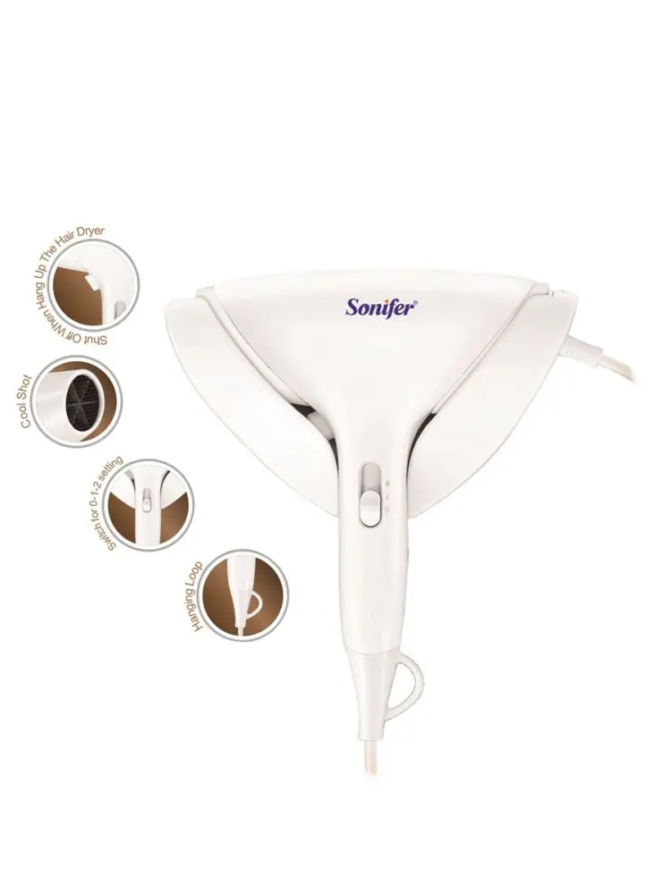 Sonifer SF-9511 | Настенный фен для волос, экономия пространства