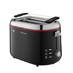 Hotpoint TT22MDR0LUK | Тостер 2 слота 850 Вт Красный