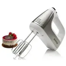 Gorenje Hand Mixer 400W, 5 Speeds, 4 Attachments, White
