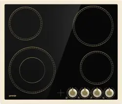 Gorenje EC642CLI | Aýna Keramiki Bişiriş Paneli 4 Zolak