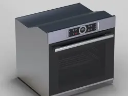 Bosch HBG675BS1 | Göni ýerleşdirilýän  Elektrik Peç 71 l Seria 8