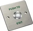 HIKVISION DS-K7P01 | Mechanical Exit Button Aluminum Alloy Panel