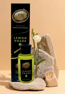 Guwly dere 736292427040 | Reed Diffuser Lemon Grass 100ml