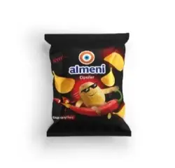 Almeni 4833003650738 | Картофельные Чипсы Красный Перец 20г