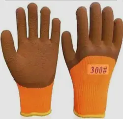 Iş ellikleri galyň mata goňur