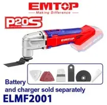 Emtop ELMF2001 | 20В аккумуляторный шлифовальный аппарат