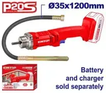 Emtop ECVL202301 | Бетонный вибратор A20V без батареи