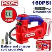 Emtop ELAC2012 | Cordless Air Compressor 20V 11BAR