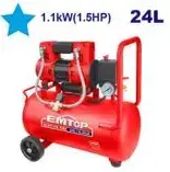 Emtop EACPS15243 | Air Compressor 24L 1.1kW