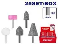 Emtop EAKB0502 | Набор мини-насадок для дрели 5 шт