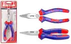 Emtop EPLRL0811 | Utkanos Long Nose Pliers 200mm Chrome-Vanadium