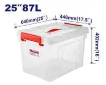 Emtop EPBX1511 | Plastic Storage Box for Screws 370×290×65mm