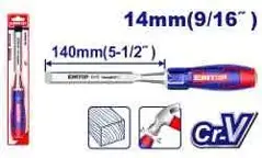 Emtop EWCL1401 | Зубило 14мм с деревянной рукояткой