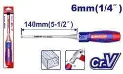 Emtop EWCL0601 | Wood Chisel 6mm Hardened Steel Blade