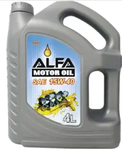 Alfa 15w40 | Motor Oil 4L High Performance Diesel & Gasoline Engines