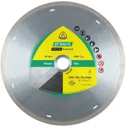 KLINGSPOR 331044 | Keramiki plita üçin almaz disk 180x1.6x22.23 mm