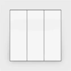 Moderna E01070 | Üç Düwmeli Wyklýuçatel 10A Gizlin Gurnama