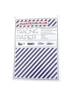 Master+Plus  | Tracing Paper A4 90-95gsm Bulk Pack 250 Sheets