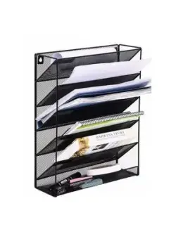 Без бренда | Настенная металлическая сетчатая полка Прочная сталь