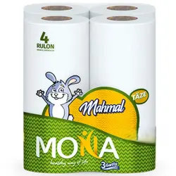 MONA | El Kagyz Polotensasy Ýaşyl 4 Rulon