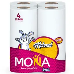 MONA | El Kagyz Polotensasy Malinowy 4 Rulon