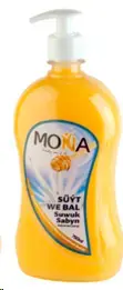 MONA | Süýt we bal suwuk sabyn 750 ml