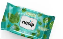 NESIP | Çygly Salfetka 72 sany Arassaçylyk Bukjasy