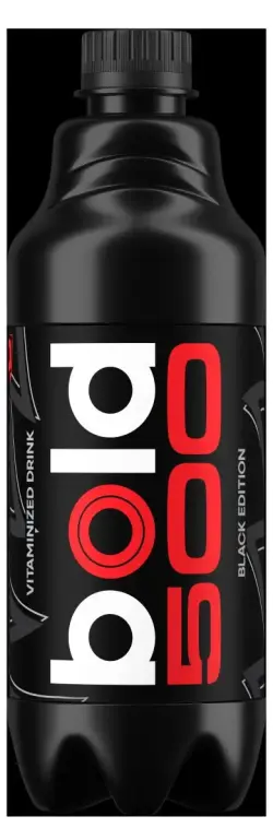 Bold Black | Witaminli içgi 500 ml blok (12 sany)