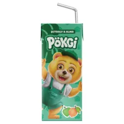 Pokgi | Şiresi Şaftaly-Alma 200ml Blok 24 sany