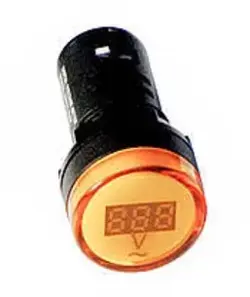 GWEST 22 VS-S | Woltmetr Ø22mm 24V-550V Sary displeý