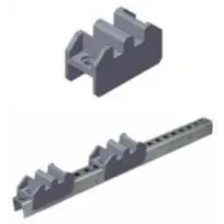 IRTU İRTPS1007 | Plastik Tarak Izolýator 1x2F 10mm