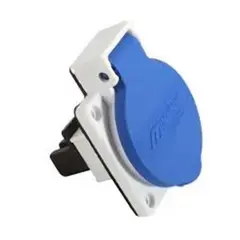 MUTLUSAN MUT-29/8 | Однофазная розетка для щита с заземлением